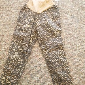 Jessica Simpson Maternity Cheetah Print Skinnies